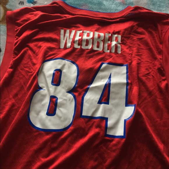 NBA Addidas jersey Piston Webber XL - Picture 6 of 6